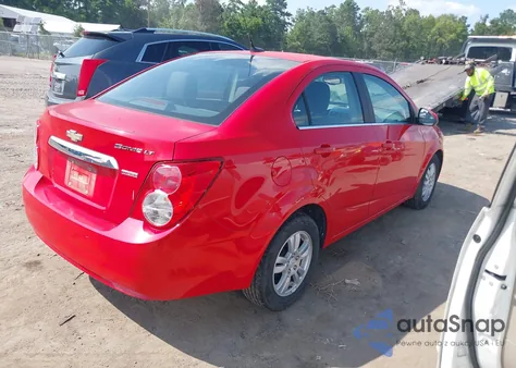 2012 Chevrolet Sonic 1Lt from USA, damaged, VIN 1G1JD5SB7C4113759